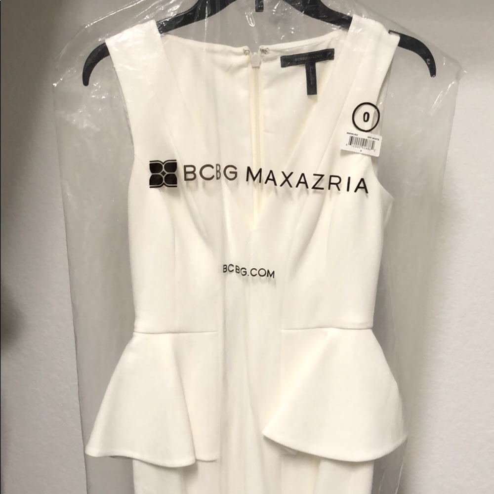 BCBG Maxazria Off White Gown